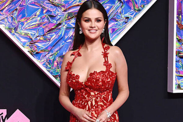 Selena-Gomez-Stuns-in-Red-Floral-Dress-at-2023-MTV-Video-Music-Awards-infopulselive-1